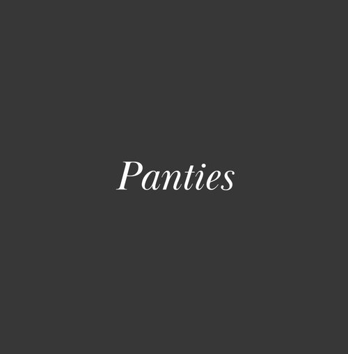 Word Panties 