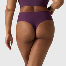 Load image into Gallery viewer, High-Waisted Thong in Plum