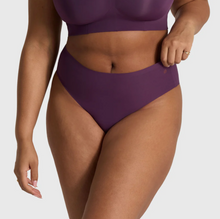 Load image into Gallery viewer, High-Waisted Thong in Plum