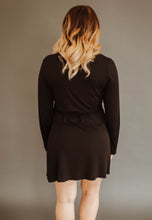 Load image into Gallery viewer, All Lace Robe (Black W/Black Lace)