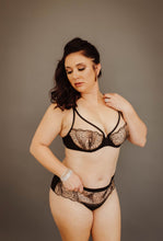 Load image into Gallery viewer, Nuance Sheer Plunge Bra