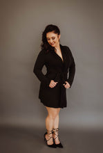 Load image into Gallery viewer, All Lace Robe (Black W/Black Lace)