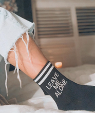 Load image into Gallery viewer, Leave Me Alone Cotton Socks