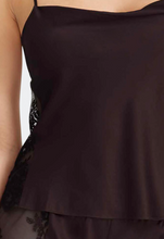 Load image into Gallery viewer, Darling Black Cami & Tap Short