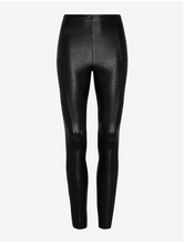 Load image into Gallery viewer, Faux Leather Pocket Legging (Black)