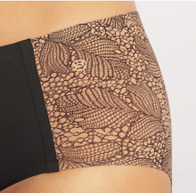 Load image into Gallery viewer, High-Waisted Retro Bikini (Digital Lace)