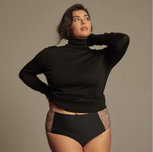 Load image into Gallery viewer, High-Waisted Retro Bikini (Digital Lace)