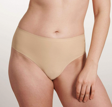 Load image into Gallery viewer, High-Waisted Seamless Thong (Sand)