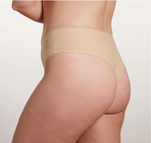 Load image into Gallery viewer, High-Waisted Seamless Thong (Sand)