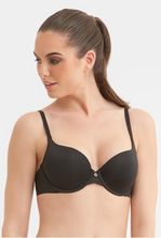 Load image into Gallery viewer, Pure Demi Cup T-Shirt Bra (Black)