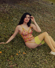 Load image into Gallery viewer, Embroidered Longline Bralette