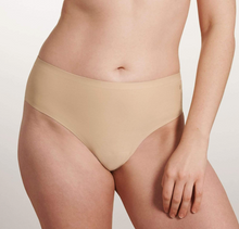 Load image into Gallery viewer, High-Waisted Seamless Thong (Sand)
