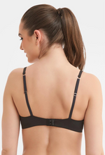 Load image into Gallery viewer, Pure Demi Cup T-Shirt Bra (Black)

