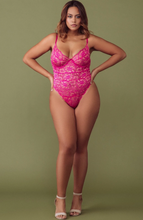 Load image into Gallery viewer, Peachy Pink Underwire Bodysuit
