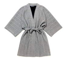 Load image into Gallery viewer, Cozy Wellness Robe in Grey
